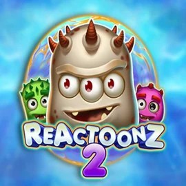 Slots logo of Reactoonz 2 from Play’n GO at Coolzino Casino