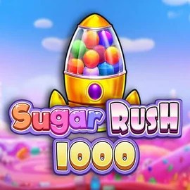 Sugar Rush 1000 slot logo by Pragmatic Play at Coolzino Casino